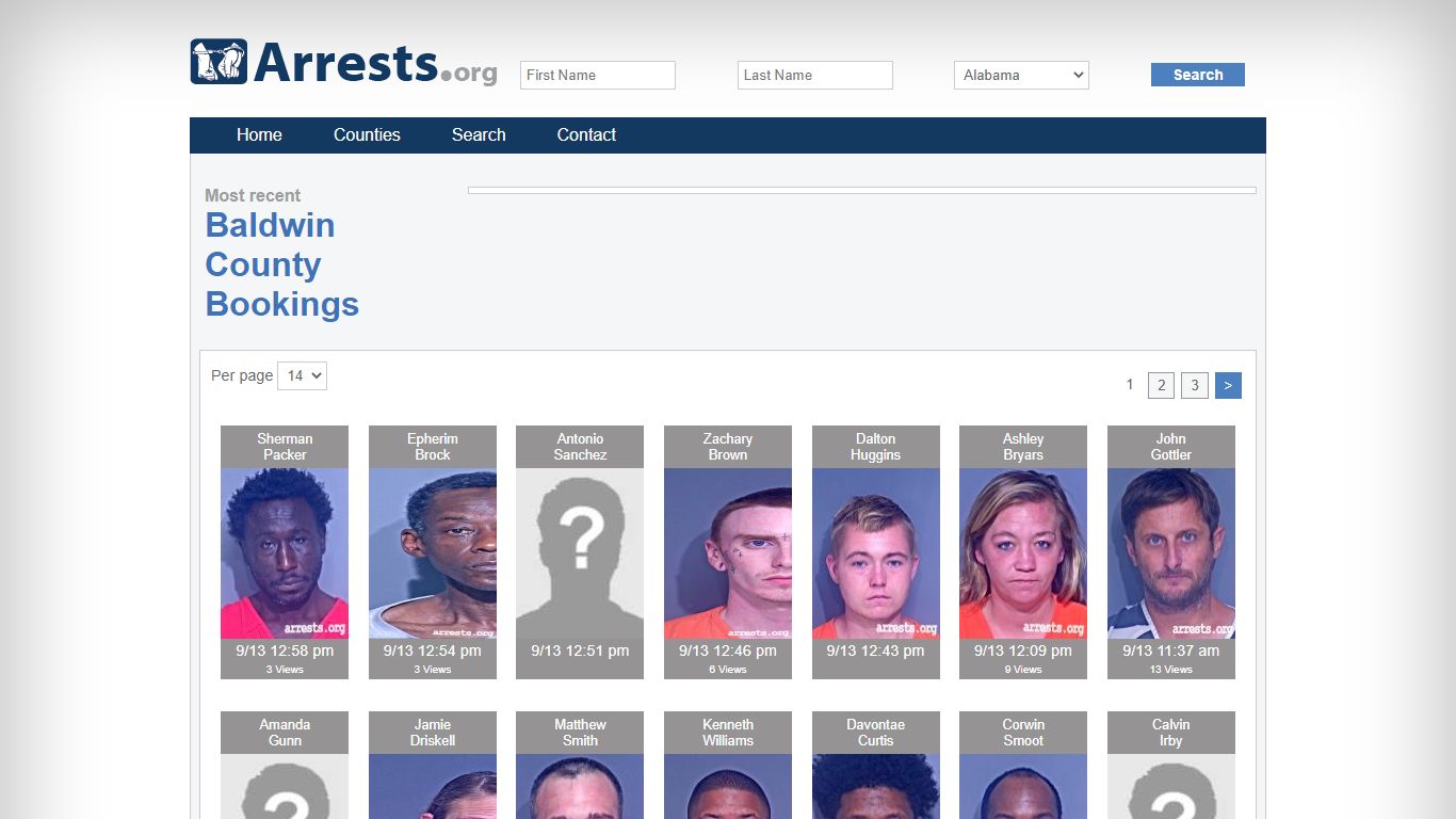 Baldwin County Arrests and Inmate Search